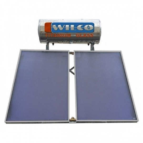 Ηλιακός θερμοσίφωνας Wilco Διπλής Ενέργειας 200lt/3 m2