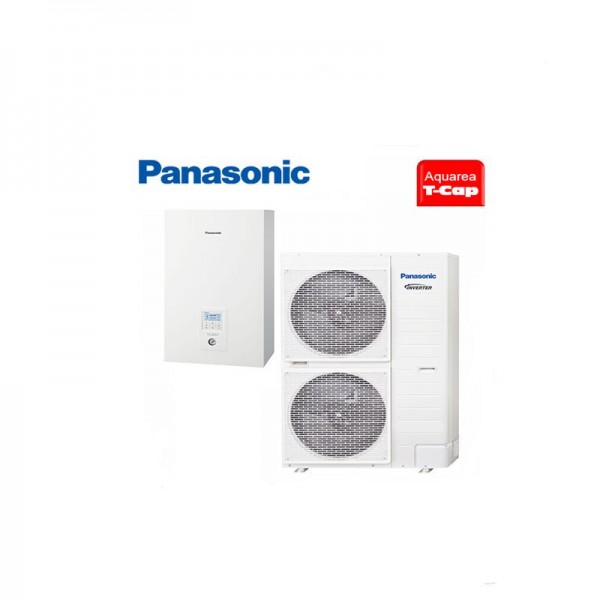 Αντλία Θερμότητας Panasonic Split Aquarea T-CAP KIT-WXC09H3E8 Τριφασική Χαμηλών Θερμοκρασιών 55C° 9 KW